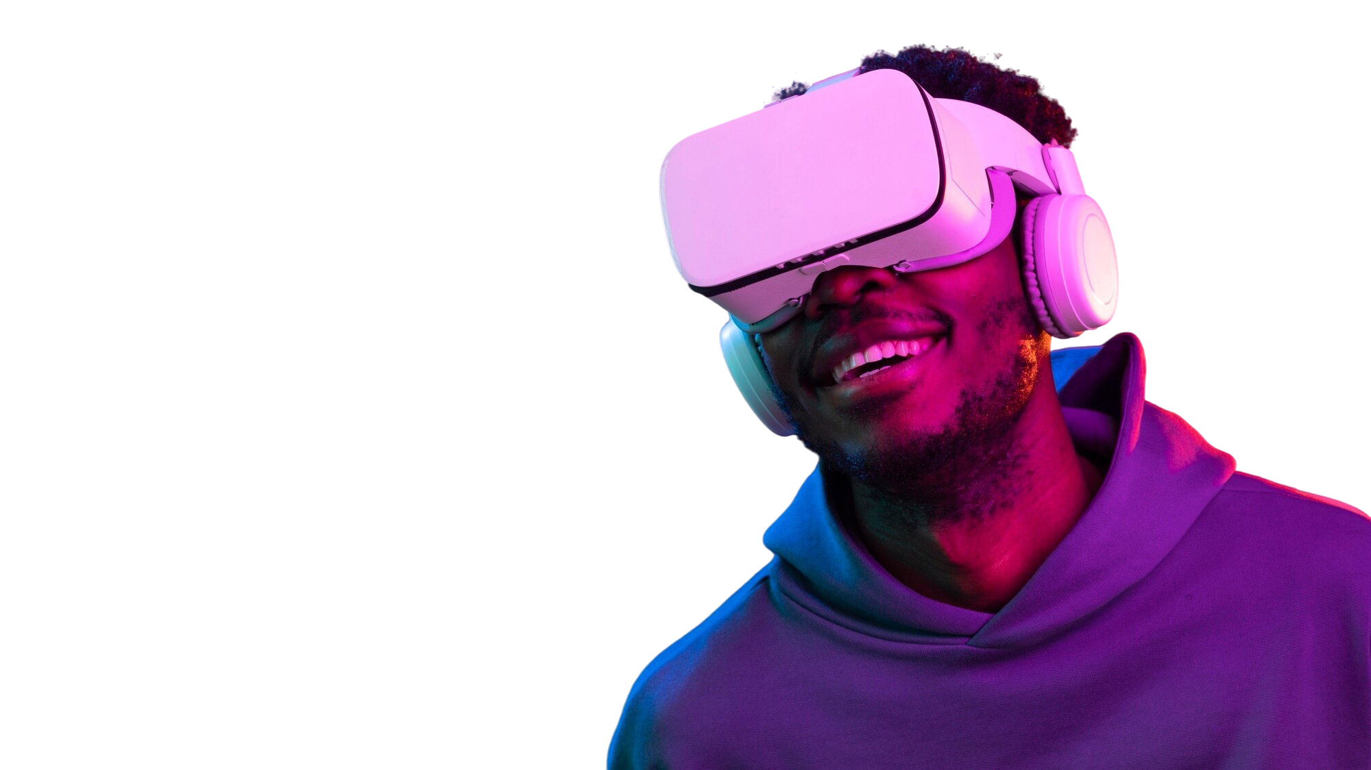 Happy business owner with phone and laptop